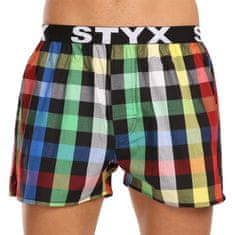 Styx 3PACK pánske trenky športová guma viacfarebné (3B11123) - veľkosť XXL