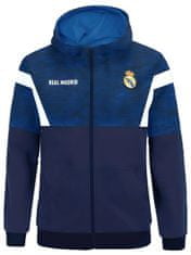 FAN SHOP SLOVAKIA Detská Mikina Real Madrid FC, modrá, kapucňa, zips | 11-12r