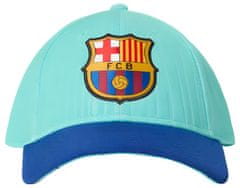 FAN SHOP SLOVAKIA Detská šiltovka FC Barcelona, tyrkysová, 51-57 cm