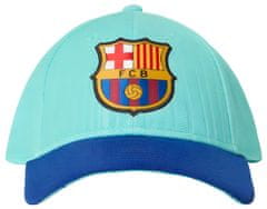 FAN SHOP SLOVAKIA Šiltovka FC Barcelona, tyrkysová, 55-61 cm