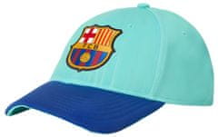 FAN SHOP SLOVAKIA Detská šiltovka FC Barcelona, tyrkysová, 51-57 cm