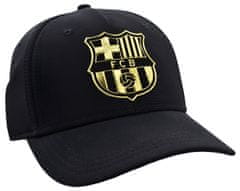 FAN SHOP SLOVAKIA Detská šiltovka FC Barcelona, čierna, zlatá, 51-57 cm