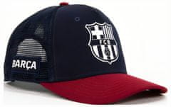 FAN SHOP SLOVAKIA Šiltovka FC Barcelona, sieťovaná, tmavo modrá, vínová, 55-61 cm