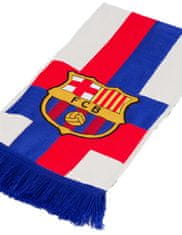 FAN SHOP SLOVAKIA Šál FC Barcelona, krémový, 140x20 cm