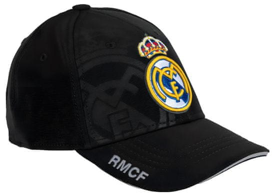 FAN SHOP SLOVAKIA Detská šiltovka Real Madrid FC, čierna, 51-57 cm