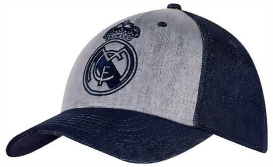 FAN SHOP SLOVAKIA Šiltovka Real Madrid FC, modro-šedá, 55-61cm