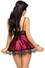 Beautynight Dámska erotická košieľka Eve chemise purple, fialová, S/M