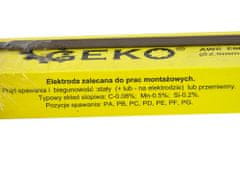 GEKO Elektródy rutilové 2,5mm 300mm 2,5kg ružové G74200