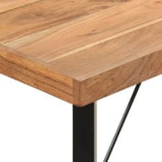 Petromila vidaXL Barový stôl 180x70x107 cm masívna akácia a železo