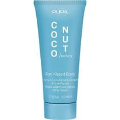 Pupa Samoopaľovací telový krém Coconut Lovers Sun Kissed Body (Self-Tanner Body Cream) 100 ml