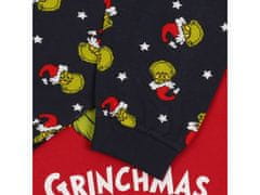 sarcia.eu Pižama Grinch na Vianoce pre mužov, dlhá pižama s dlhými nohavicami L