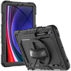 Tech-protect TECH-PROTECT SOLID360 GALAXY TAB S9 FE 10,9 X510 / X516B BLACK