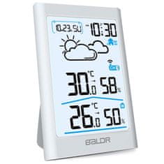 Baldr Meteorologická stanica s displejom BD-911 biela