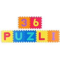 Ricokids Veľká penová podložka, puzzle, farebné písmená 36 ks.