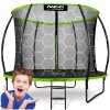 Neo-Sport Profilovaná záhradná trampolína 10ft/312cm s vnútornou sieťou Neo-Sport