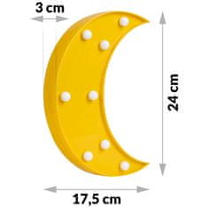 Nukido Nočná lampa Nukido moon 740920