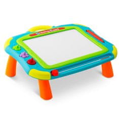 Ricokids Tabuľa Ricokids + kresliaci stolík - modrá