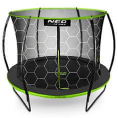 Neo-Sport Profilovaná záhradná trampolína 10ft/312cm s vnútornou sieťou Neo-Sport