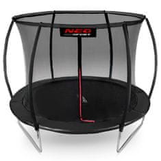 Neo-Sport Profilovaná záhradná trampolína 10ft/312cm s vnútornou sieťou Neo-Sport