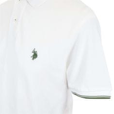 US Polo Tričko biela L 41029101