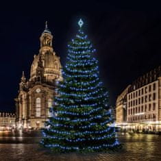 DecoLED LED svetelná sada na vianočné stromy vysoké 18-20 m, modrá