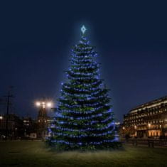 DecoLED LED svetelná sada na vianočné stromy vysoké 12-14 m, modrá