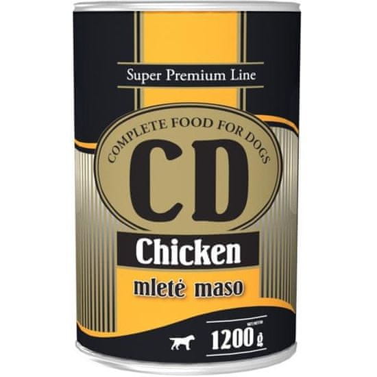 DELIKAN Konzervy pre psov CD Chicken 1200g