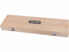 Extol Premium Vrtáky do dreva Ø10-20mm, dĺžka 460mm, sada 6ks, drevevné puzdro, EXTOL PREMIUM