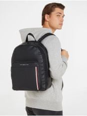 Tommy Hilfiger Čierny pánsky batoh Tommy Hilfiger Pique Backpack UNI