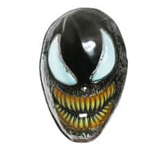 Guirca Maska Venom čierny PVC
