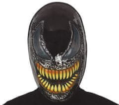 Guirca Maska Venom čierny PVC