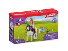 sarcia.eu Schleich Horse Club - Figúrka Mia a Spotty poník, sada figuriek pre deti od 5 rokov