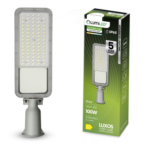 LUMILED Pouličná lampa LED priemyselná 100W 14000lm 4000K IP65