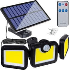 Northix Lampa na solárny článok - externý solárny panel - LED 