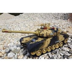 Kruzzel 22389 Tank na diaľkové ovládanie 1:14