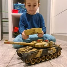 Kruzzel 22389 Tank na diaľkové ovládanie 1:14