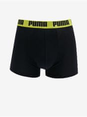 Puma Súprava dvoch pánskych boxeriek v čiernej farbe Puma S