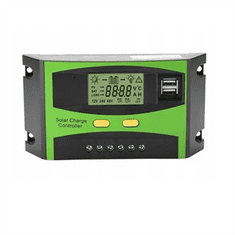 Volt FVE Solárny regulátor PWM VOLT 12-24V/40A+USB pre Pb batérie