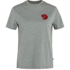 Fjällräven Fox Boxy Logo Tee W, grey-melange, xxs