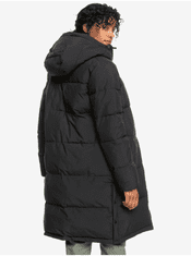 ROXY Čierny dámsky zimný prešívaný kabát Roxy Test of Time XXL