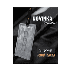 VINOVE Osviežovač vzduchu scented card - SILVERSTONE