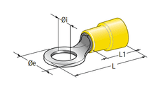 MTA Očko izolované 4,3mm