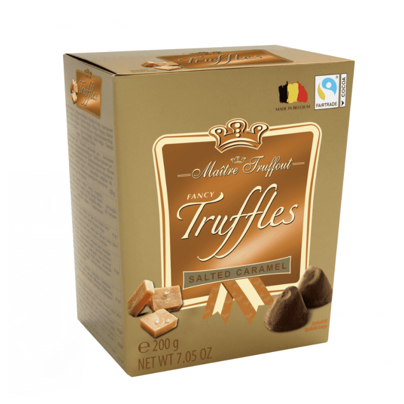 Maitre Truffout Zlatý hľuzovkovy karamel 200g