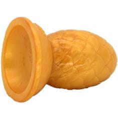 Xcock Zlatý veľký análny kolík kužeľ intímne dildo zadok plug unisex