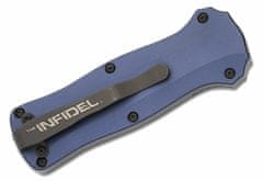 Benchmade 3350-2301 Mini Infidel Crater Blue vyskakovací nôž 7,9cm, modrá, hliník, limit. edícia