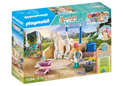 Playmobil 71354 Isabella Lioness mycí box