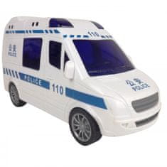 Luxma Súprava áut 6 policajných áut v pohybe el. 6J
