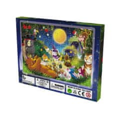 Aga4Kids Detské puzzle Zvieratká v lese 216 dielikov