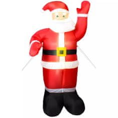 Ruhhy  22624 Nafukovací Santa Claus 180 cm LED