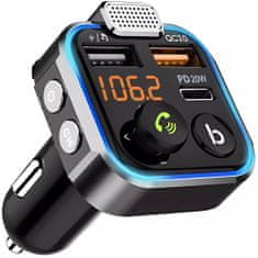 Xtrobb  22355 Transmitter FM, MP3, Bluetooth 5.0, 12V / 24V